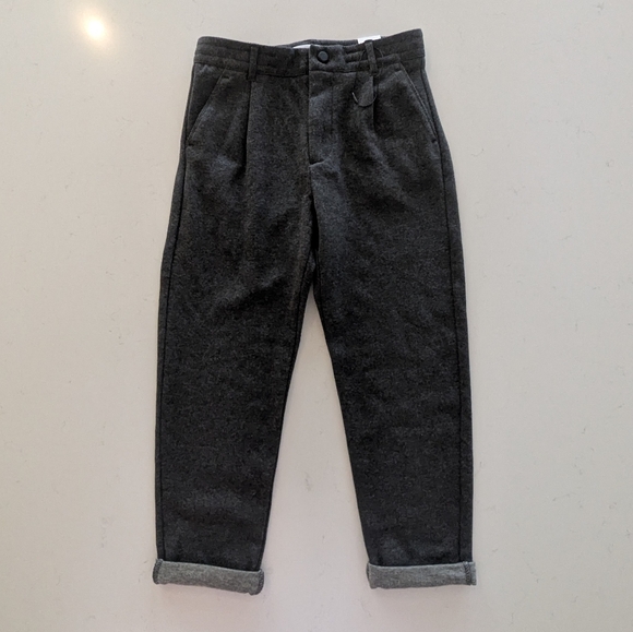 Zara | Pleated Stretch Dress Pants - Picture 1 of 3